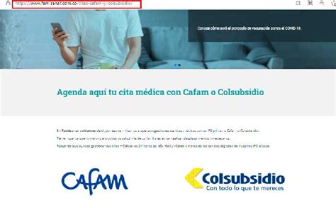 www.cafam.com.co citas laboratorio|Sacar Citas Cafam Famisanar: En línea y Teléfono